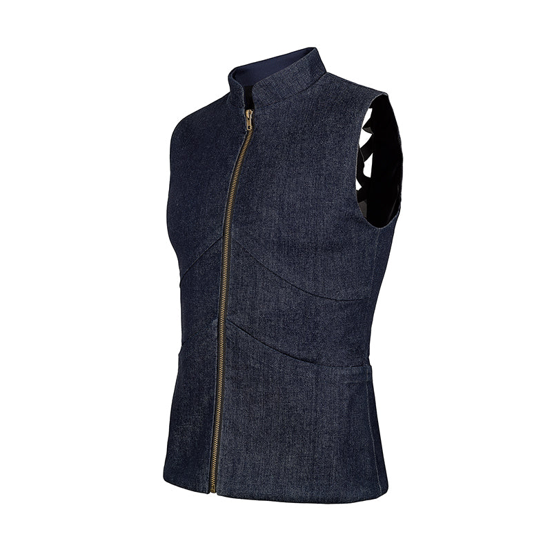 "Power" 8oz. Stretch Denim Shooting Vest