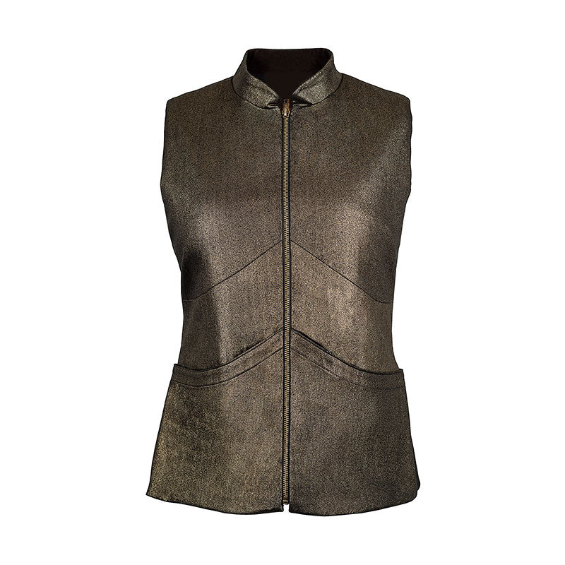 "Power" Metallic Shooting Vest