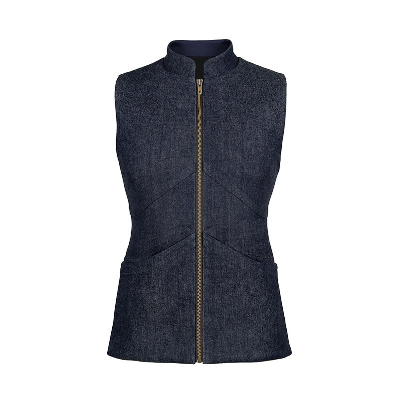 "Power" 8oz. Stretch Denim Shooting Vest