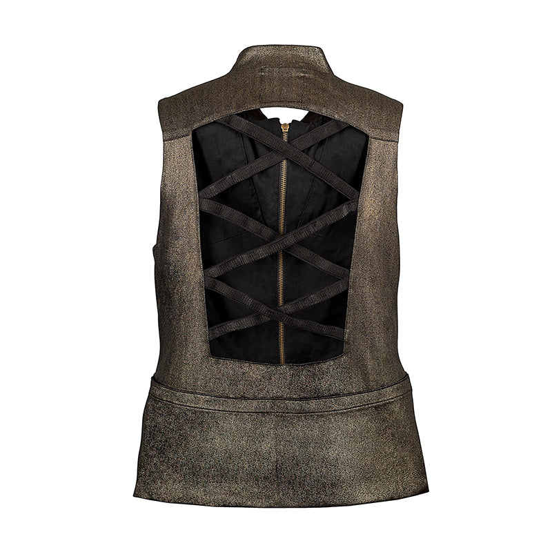 "Power" Metallic Shooting Vest