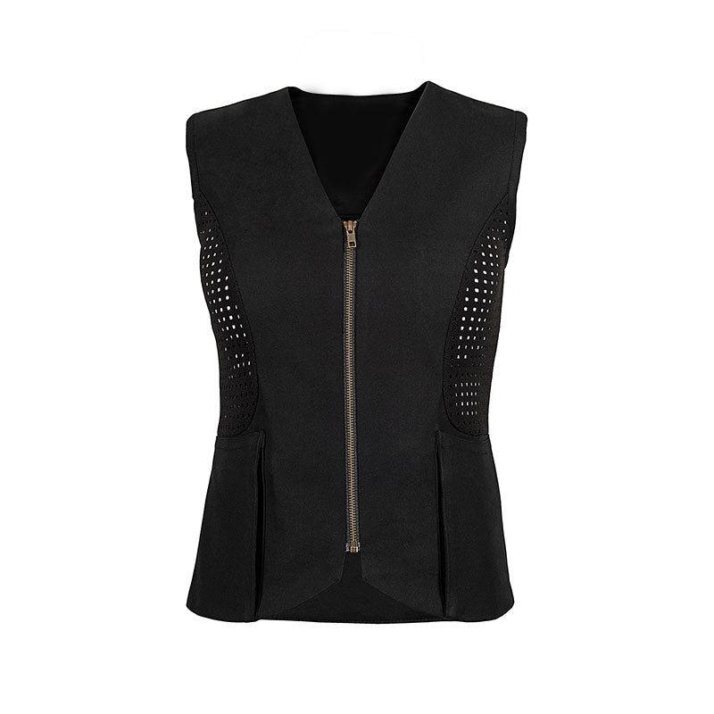 "Grace" Shooting Vest with Laser Cut Side and Back Contrast