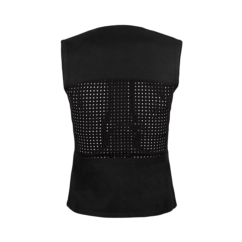 "Grace" Shooting Vest with Laser Cut Side and Back Contrast